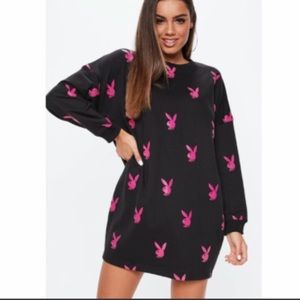 💕Misguided Playboy bunny long sleeve shirt 💕
